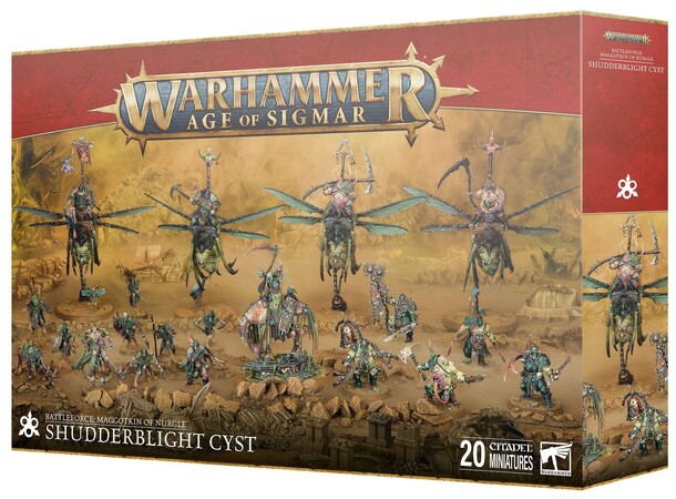 Maggotkin of Nurgle Shudderblight Cyst Warhammer Age of Sigmar Battleforce 