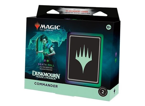 Magic Duskmourn Commander Death Toll Commander Deck