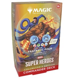 Magic Marvel Super Heroes Commander CE 3 Coll Commander Deck - Fantastic Four