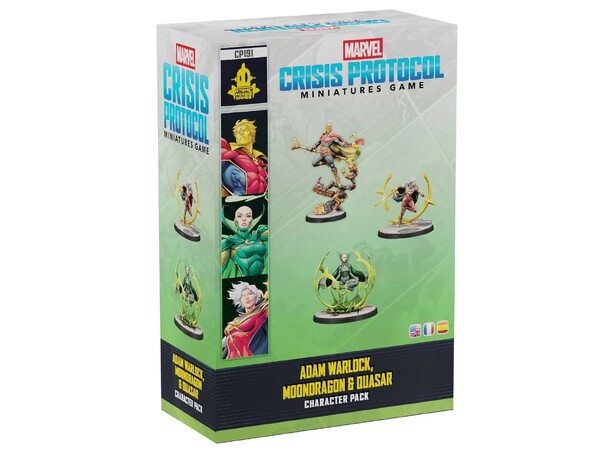 Marvel Crisis Protocol Adam Warlock Moondragon & Quasar Character Pack 