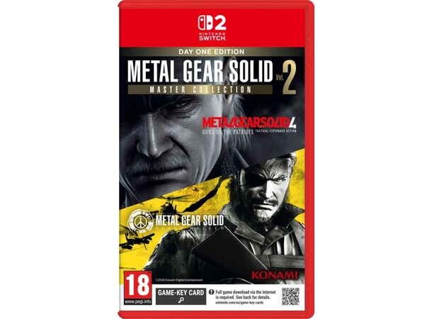 Metal Gear Solid Master Coll V2 Switch 2 Master Collection Vol 2 