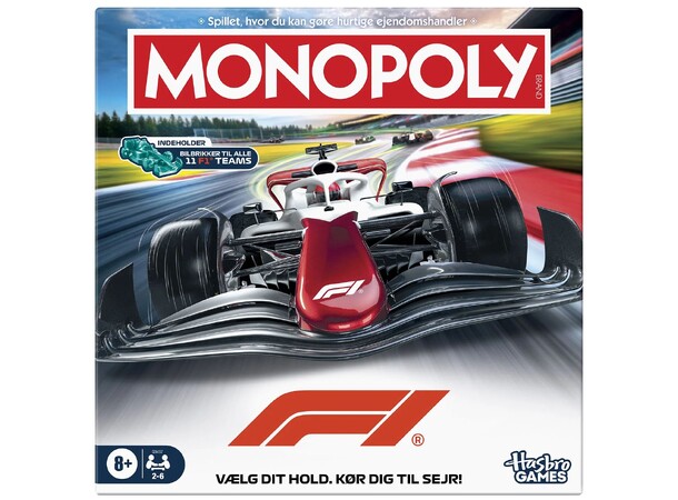 Monopoly Formula 1 - DANSK 