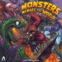 Monsters Menace The World Brettspill 