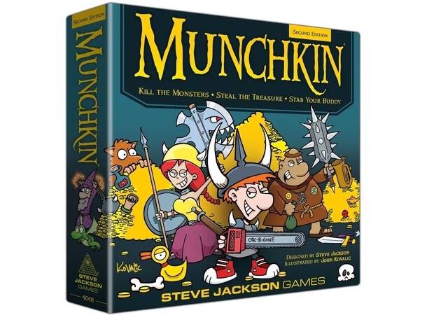 Munchkin Second Edition Brettspill 
