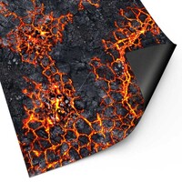 Neoprene Mat 44x60 Flamecoil Path Green Stuff World - 114 x 155 cm