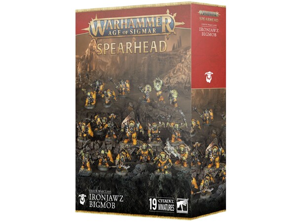 Orruk Warclans Spearhead Ironjawz Bigmob Warhammer Age of Sigmar 