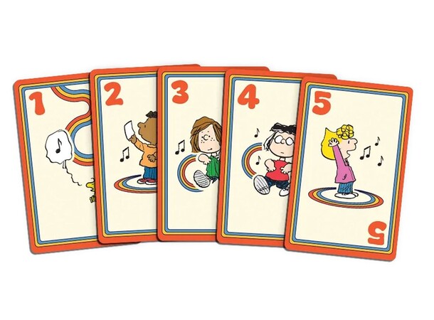 Peanuts Talent Show Kortspel 