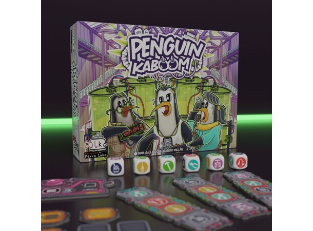 Penguin Kaboom Brettspill 