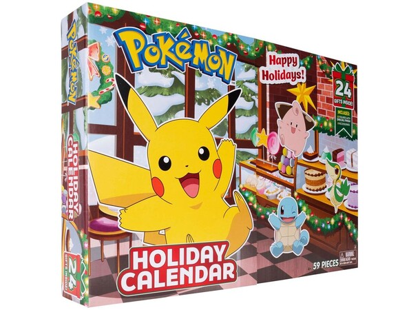 Pokemon Figur Julekalender 2025 Advent Calendar 