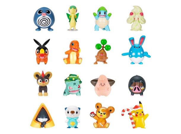 Pokemon Figur Julekalender 2025 Advent Calendar 