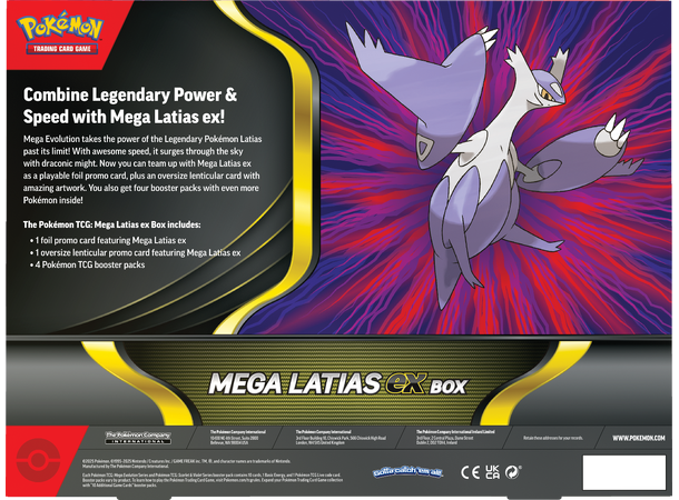 Pokemon Mega Latias ex Box 