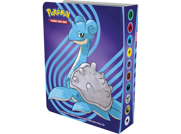 Pokemon Mini Album m/ 1 boosterpakke Greninja/Lapras design