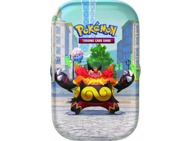Pokemon Mini Tin Lumiose City Display 10 Mini Tins - Komplett boks 