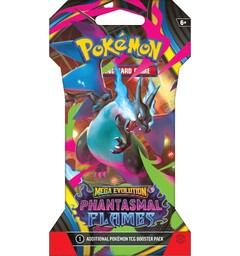 Pokemon Phantasmal Flames Booster Sleeve