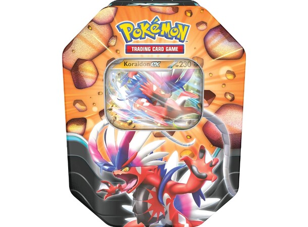 Pokemon Tin Box Koraidon ex Slashing Legends 