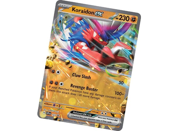 Pokemon Tin Box Koraidon ex Slashing Legends 