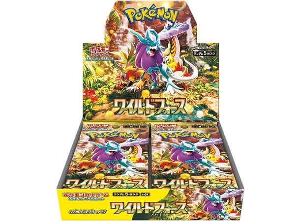 Pokemon Wild Force Booster Box JAPANSK - Scarlet & Violet - sv5k 
