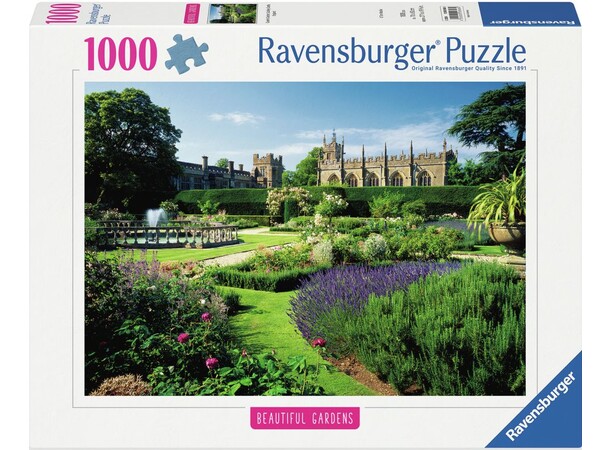 Queens Garden Sudeley Castle 1000 biter Puslespill - Ravensburger Puzzle 