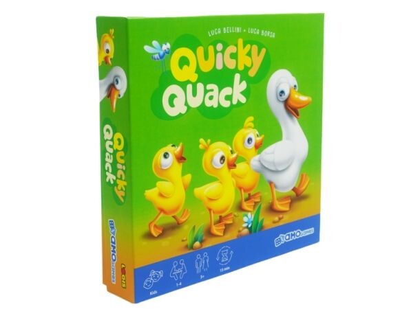 Quicky Quack Brettspill Norsk utgave 