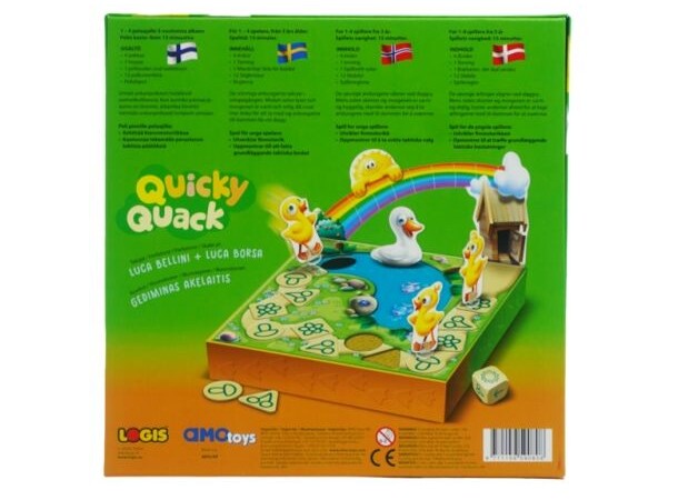Quicky Quack Brettspill Norsk utgave 