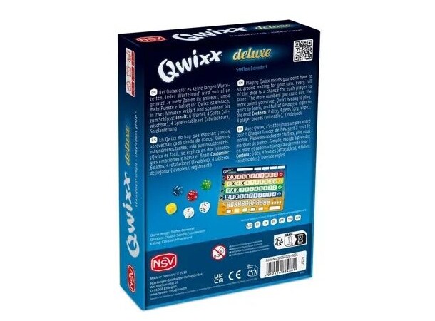 Qwixx Deluxe Terningspill 