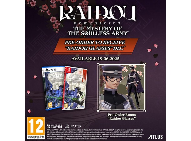 RAIDOU Remastered Switch The Mystery of the Soulless Army 