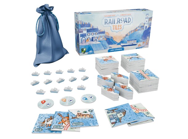 Railroad Tiles Lakes Expansion Utvidelse til Railroad Tiles 