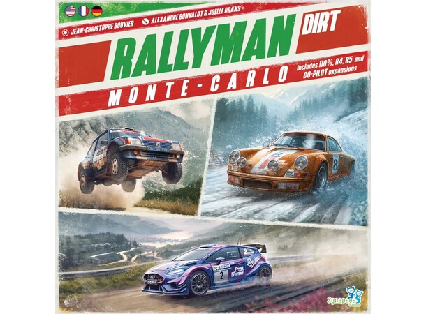 Rallyman Dirt Monte Carlo Expansion Expansion till Rallyman Dirt 
