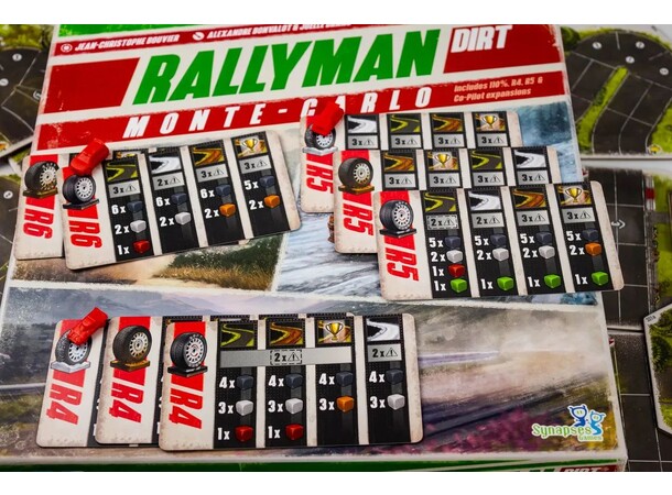Rallyman Dirt Monte Carlo Expansion Expansion till Rallyman Dirt 