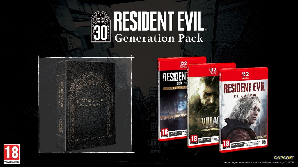 Resident Evil Generations Pack Switch 2 - Gamezone.no