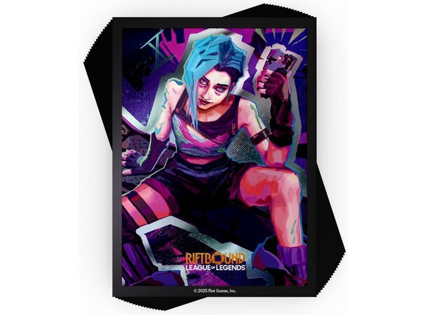 Riftbound Sleeves Jinx - 100 stk 