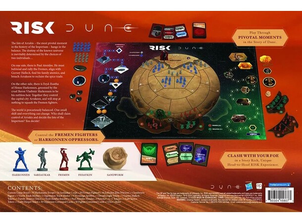 Risk Dune Brettspill 