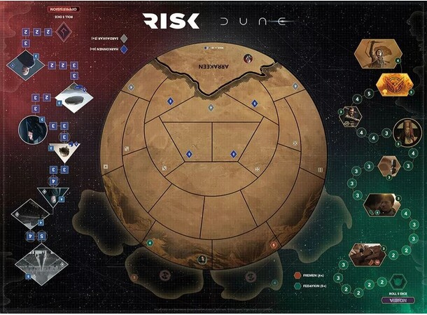 Risk Dune Brettspill 