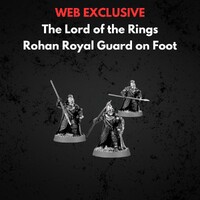 Rohan Royal Guard on Foot Middle-earth Strategy Battle Game