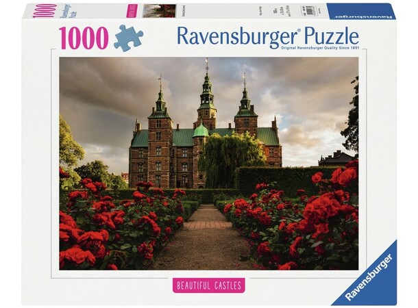 Rosenborg Castle Denmark 1000 biter Ravensburger Puzzle Puslespill 