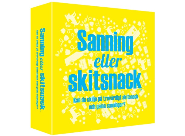 Sanning eller Skitsnack Partyspel Svensk utgåva 