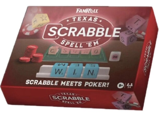 Scrabble Texas Spell Em Brettspill 