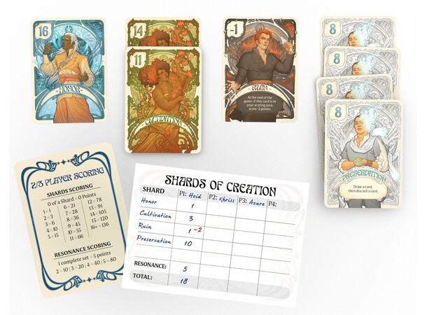 Shards of Creation Kortspill 