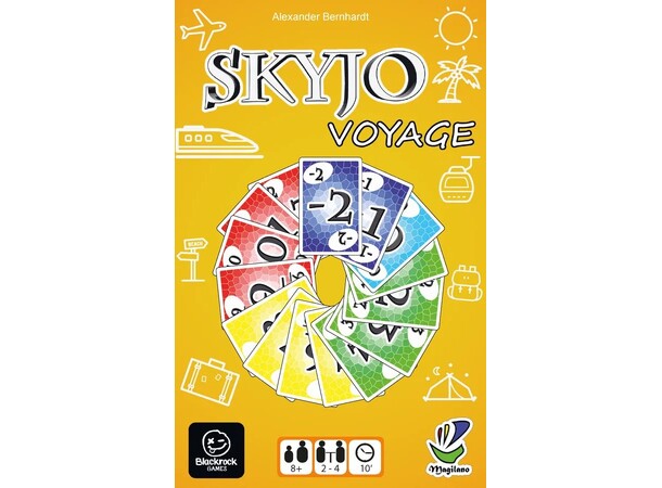 Skyjo Voyage Kortspill Norsk utgave 