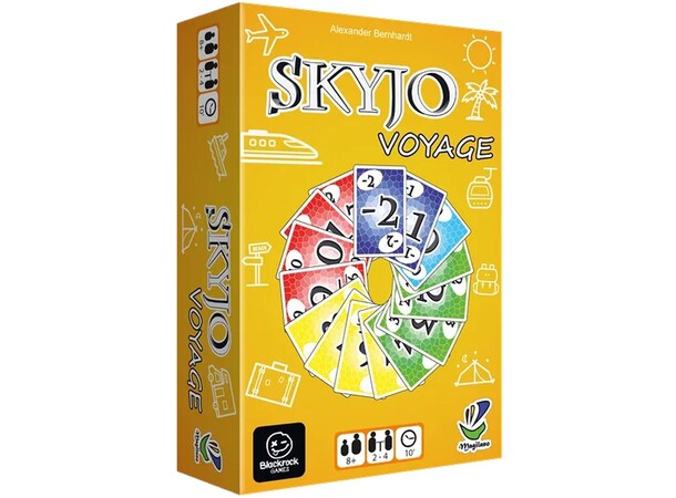 Skyjo Voyage Kortspill Norsk utgave 