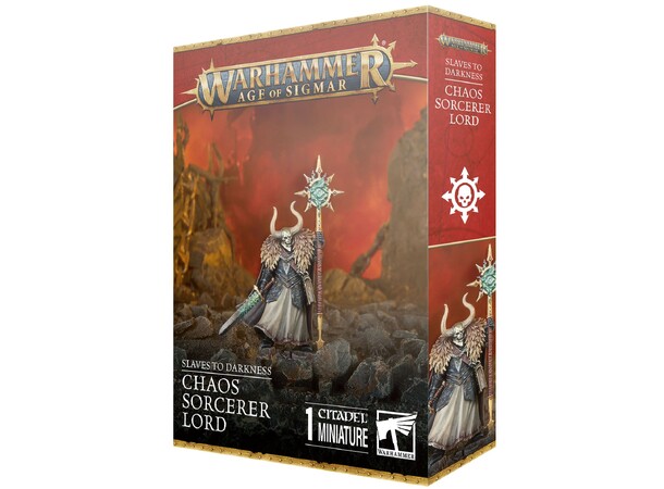 Slaves to Darkness Chaos Sorcerer Lord Warhammer Age of Sigmar 