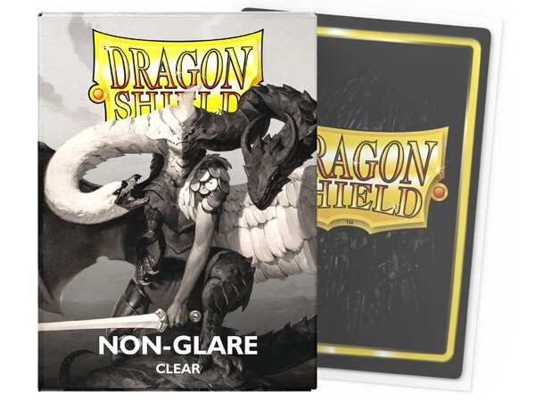Sleeves Matte Non-Glare Clear Dragon Shield - 63x88mm 