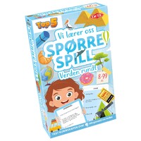 Spørrespill Verden Rundt Lærespill Vi lærer oss - Norsk utgave