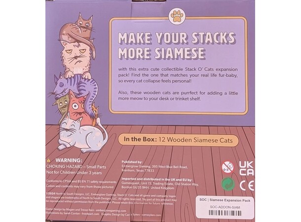 Stack O Cats Siamese Expansion Expansion till Stack O Cats 