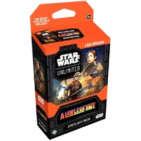 Star Wars A Lawless Time Deck Leia Star Wars Unlimited - Spotlight Deck