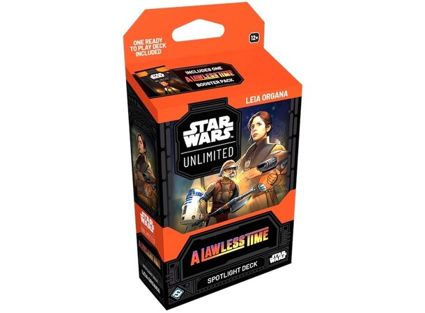 Star Wars A Lawless Time Deck Leia Star Wars Unlimited - Spotlight Deck 