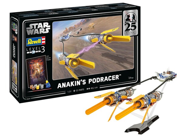 Star Wars Anakins Podrace Gift Set Revell 1:131 Byggesett