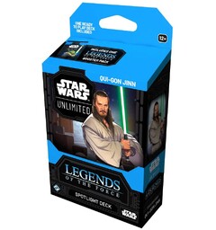 Star Wars Legends Force Spotlight Deck 2 Legends of the Force - Quin-Gon Jinn