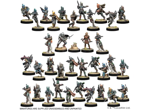 Star Wars Legion Mandalorian Army Box Special Edition 