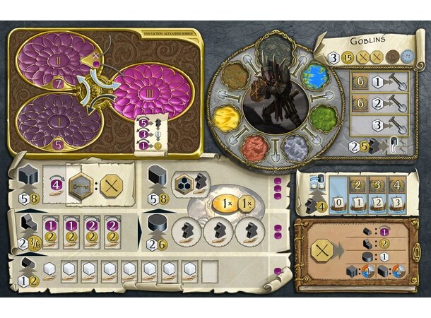 Terra Mystica Fan Factions Expansion Utvidelse til Terra Mystica 